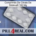 Comprimés De Citrate De Sildénafil 100 Mg 16